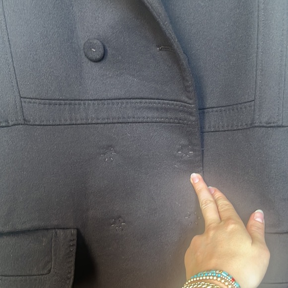 Wool/Cashmere Dark Brown Pringle of Scotland Coat - Picture 7 of 10